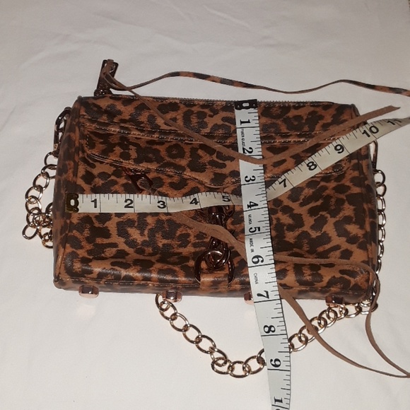 Rebecca Minkoff Mini Mac leopard print bag - Picture 6 of 8